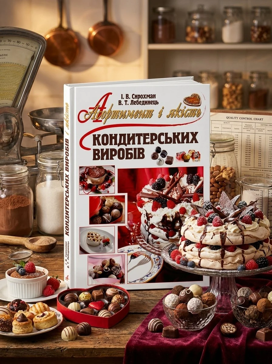 Асортимент і якість кондитерських виробів — Сирохман І.В., обкладинка