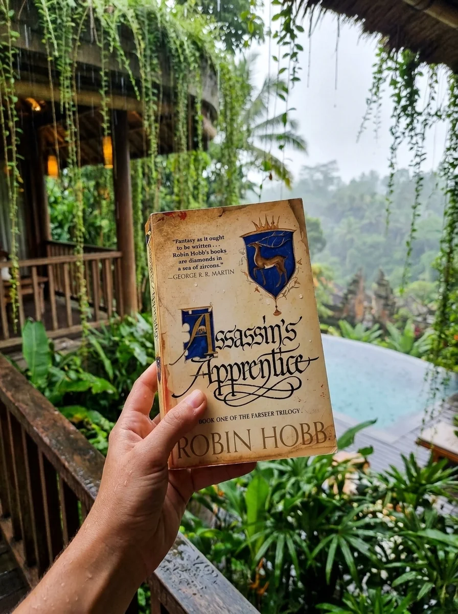 Assassin’s Apprentice — Робін Гобб, обкладинка