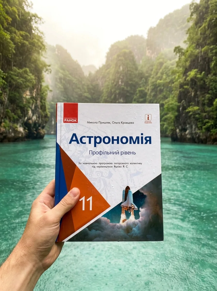 Астрономія 11 клас. Підручник. Профільний рівень — Микола Пришляк, обкладинка