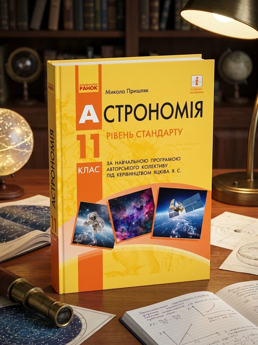 Астрономія. 11 клас. Підручник. Рівень стандарту — Вивчення мов