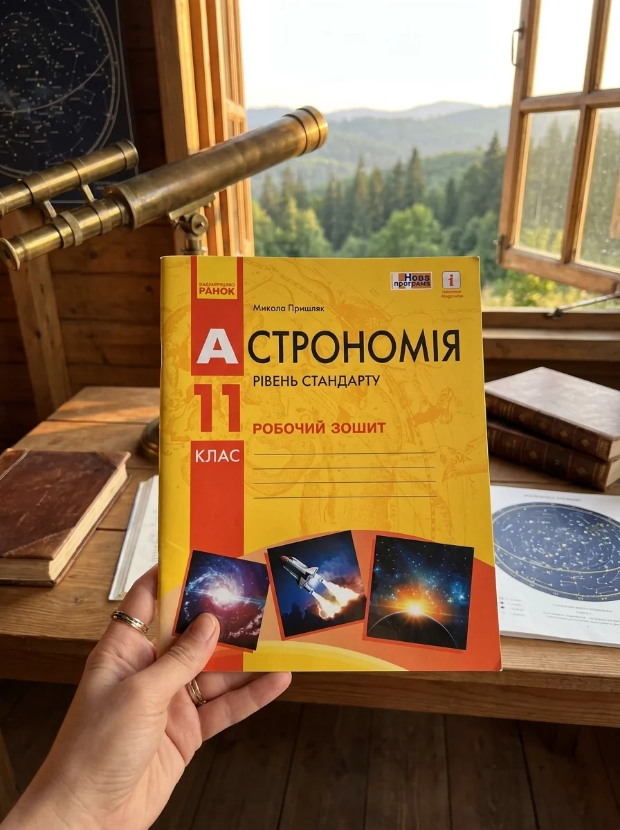 Астрономія. 11 клас. Робочий зошит. Рівень стандарту — Вивчення мов