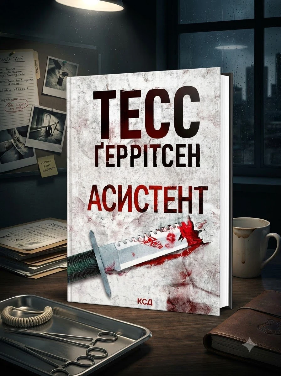 Асистент. Ріццолі та Айлс. Книга 2 — Тесс Ґеррітсен, обкладинка