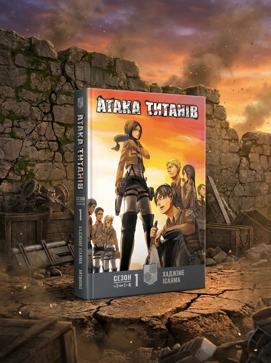 Атака титанів. Колекційний бокс. Томи 1–4