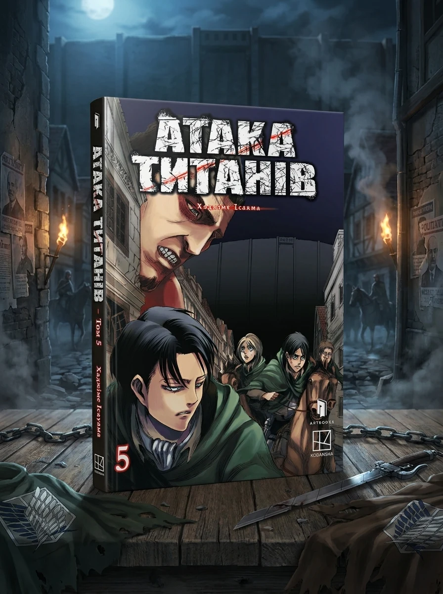 Атака титанів. Том 5 — Комікси та манґи