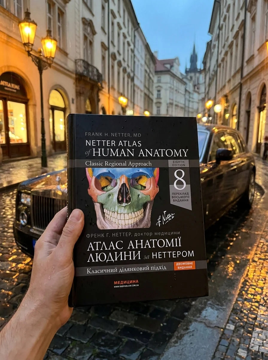 Атлас анатомії людини за Неттером: класичний ділянковий підхід: 8-е видання — Книги