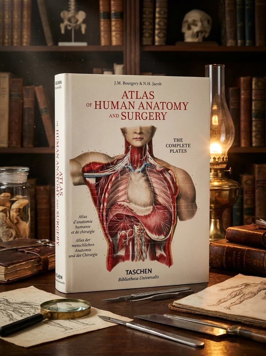 Atlas anatomy, Bourgery