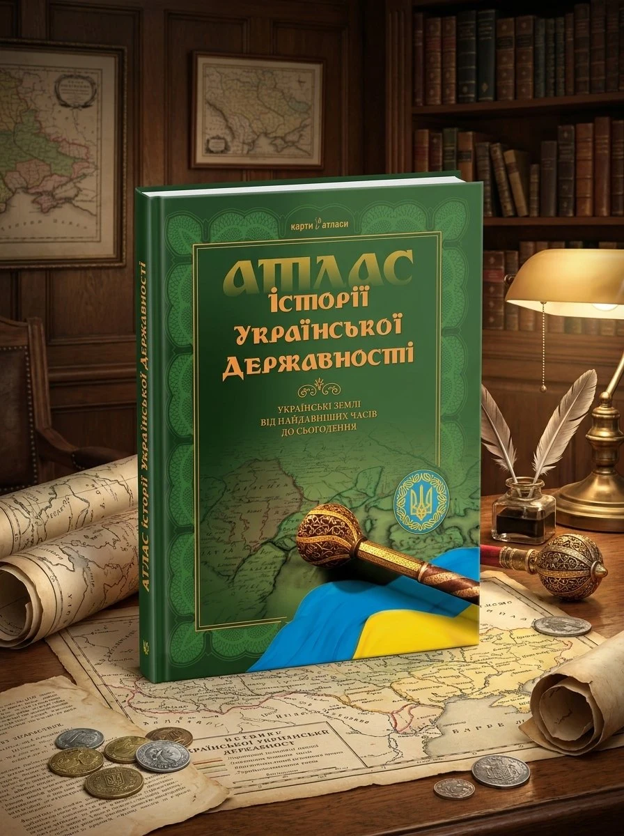 Атлас історії української державності — Володимир Грицеляк, обкладинка