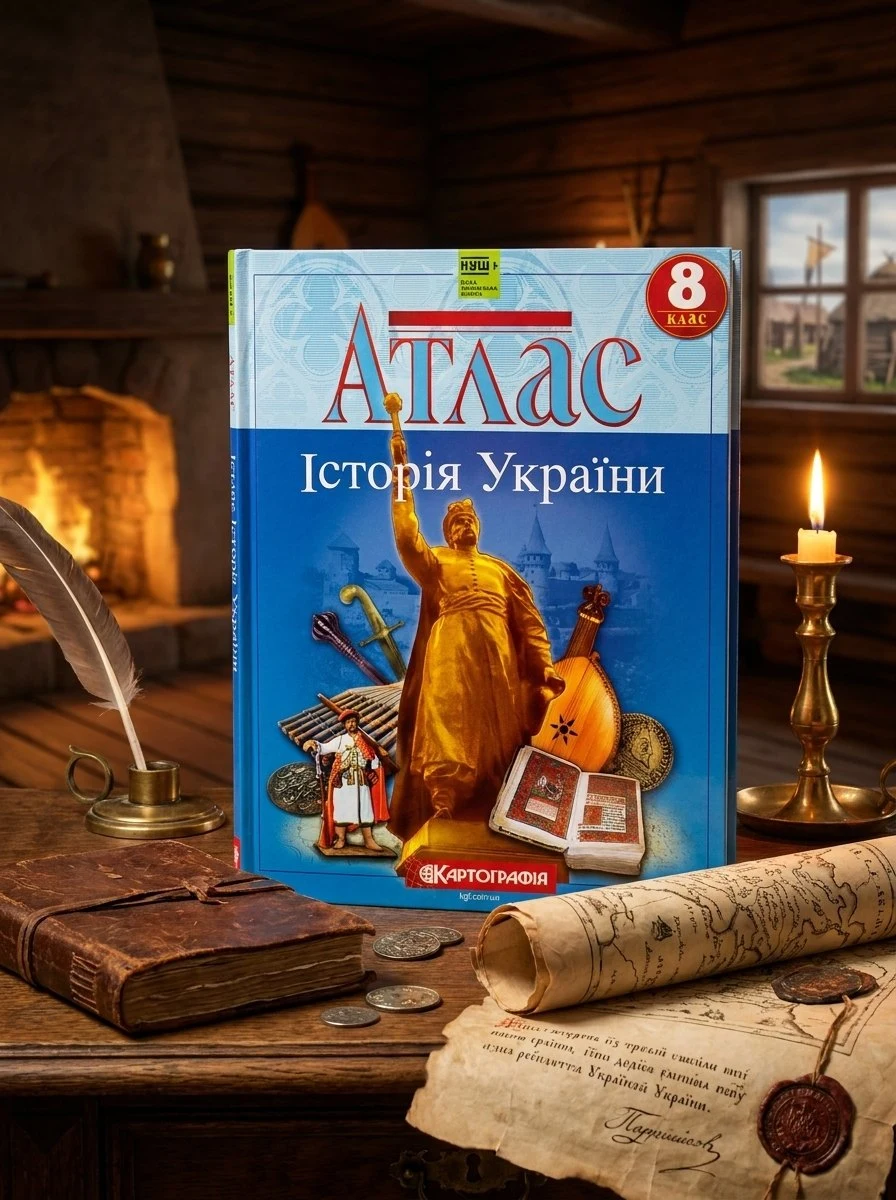 Атлас. Історія України. 8 клас — Крижова Н., фото 2
