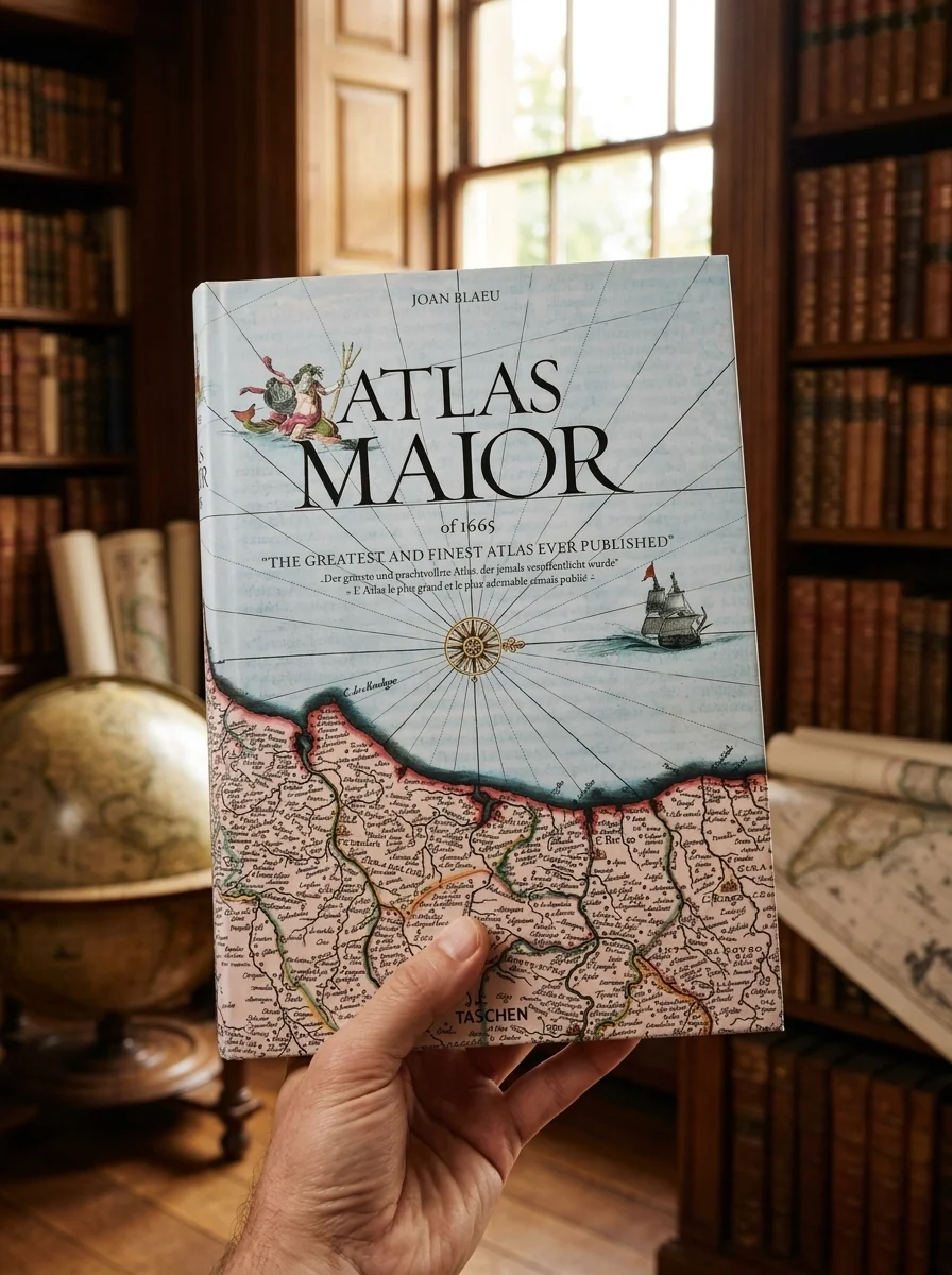 Atlas Maior — Ян Блау, обкладинка