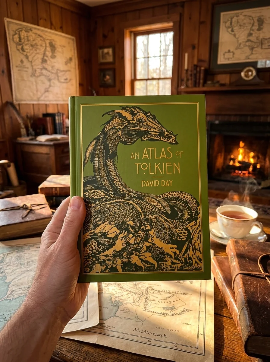 Atlas of Tolkien — David Day, обкладинка