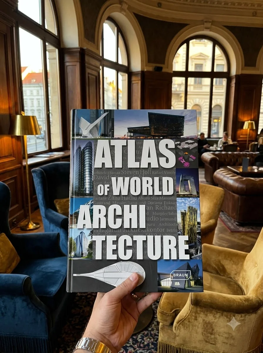 Atlas of World Architecture — Маркус Браун, обкладинка