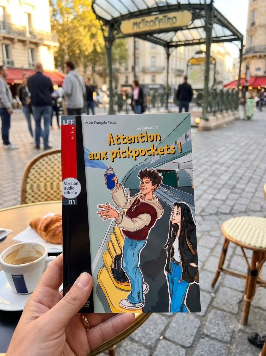 Attention aux pickpockets ! - LFF B1 — Лео Ламарш, обкладинка