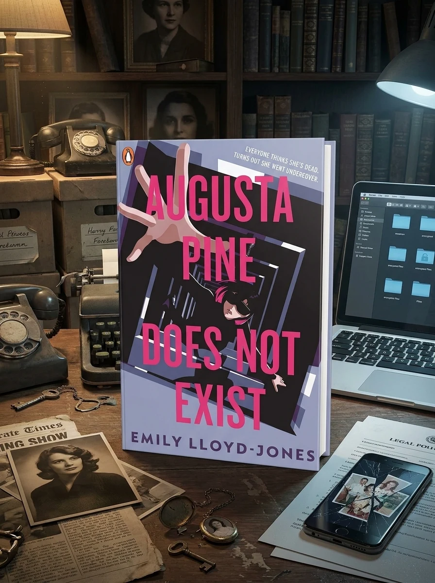 Augusta Pine Does Not Exist — Емілі Ллойд-Джонс, обкладинка