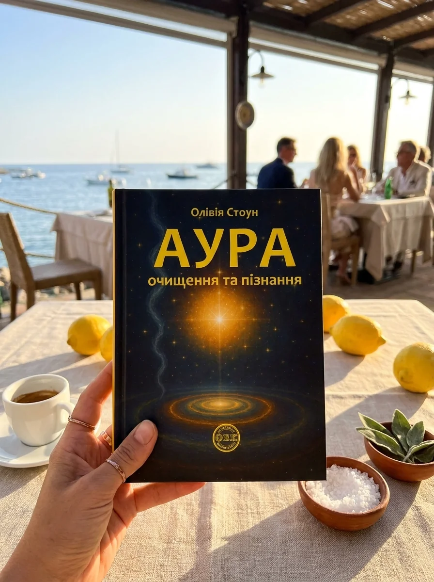 Аура. Очищення та пізнання — Олівія Стоун, обкладинка