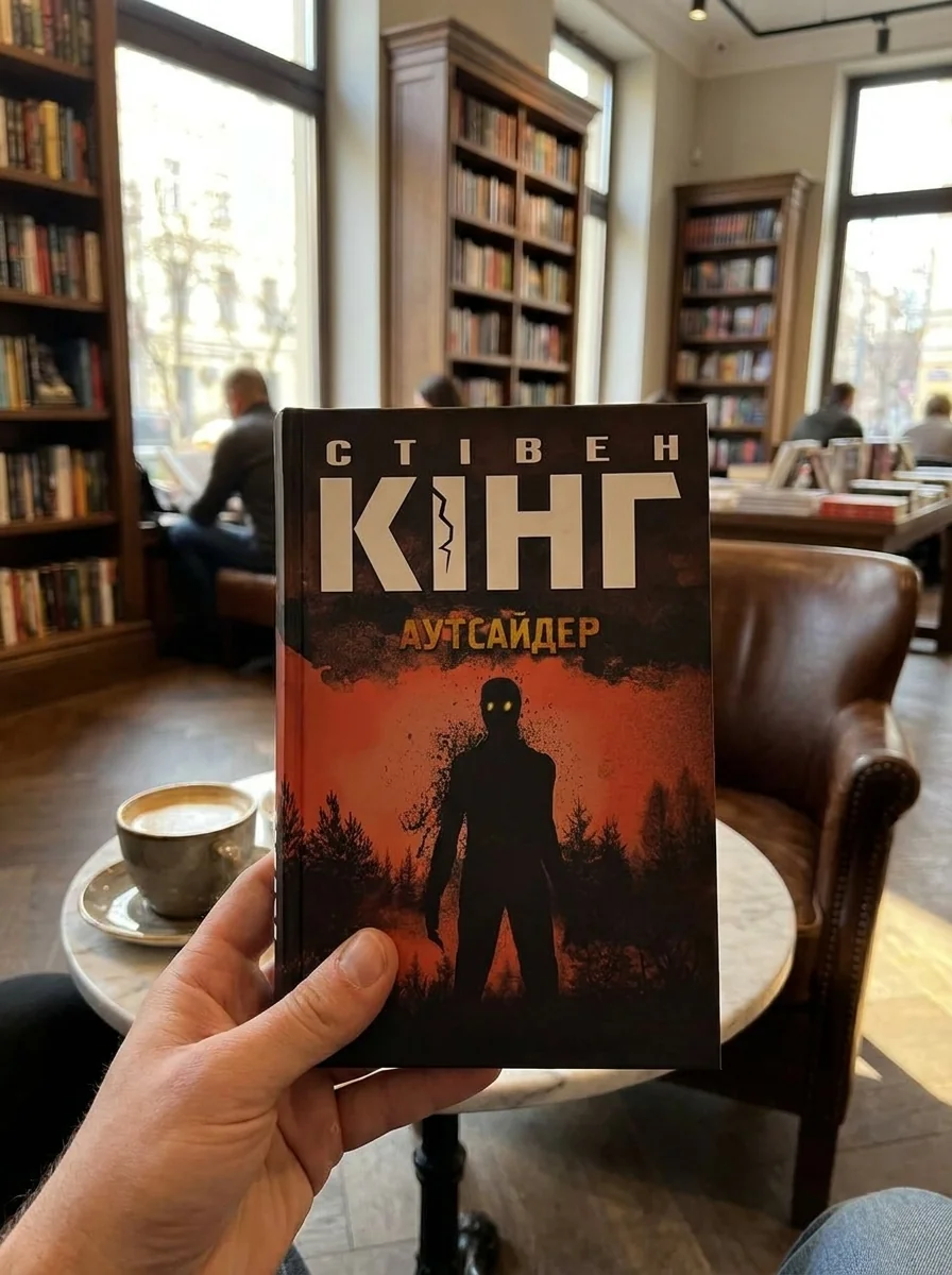Аутсайдер — Стівен Кінг, обкладинка