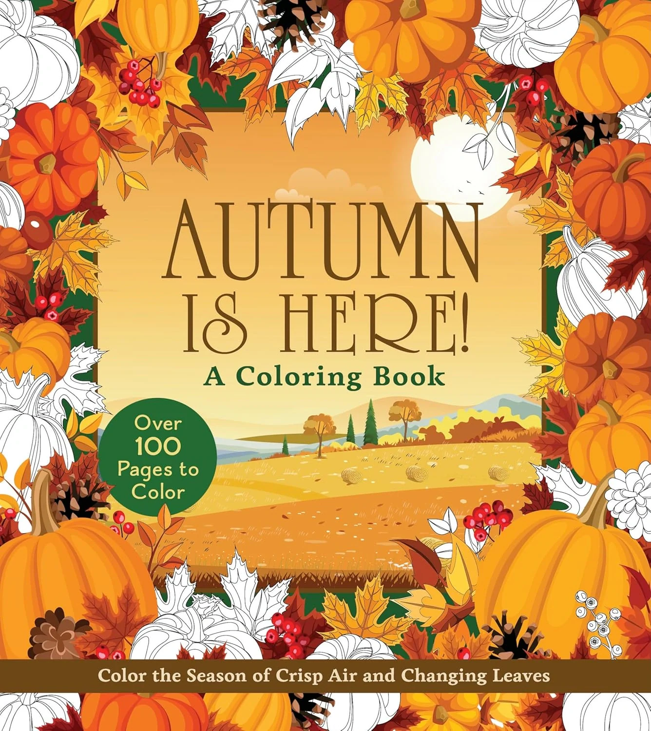 Autumn Is Here! A Coloring Book,