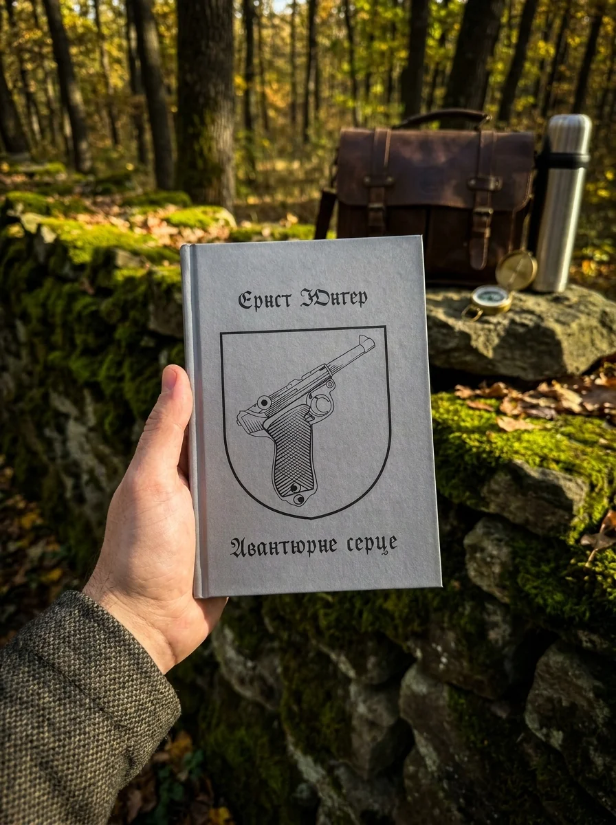 Авантюрне серце — Ернст Юнгер, обкладинка