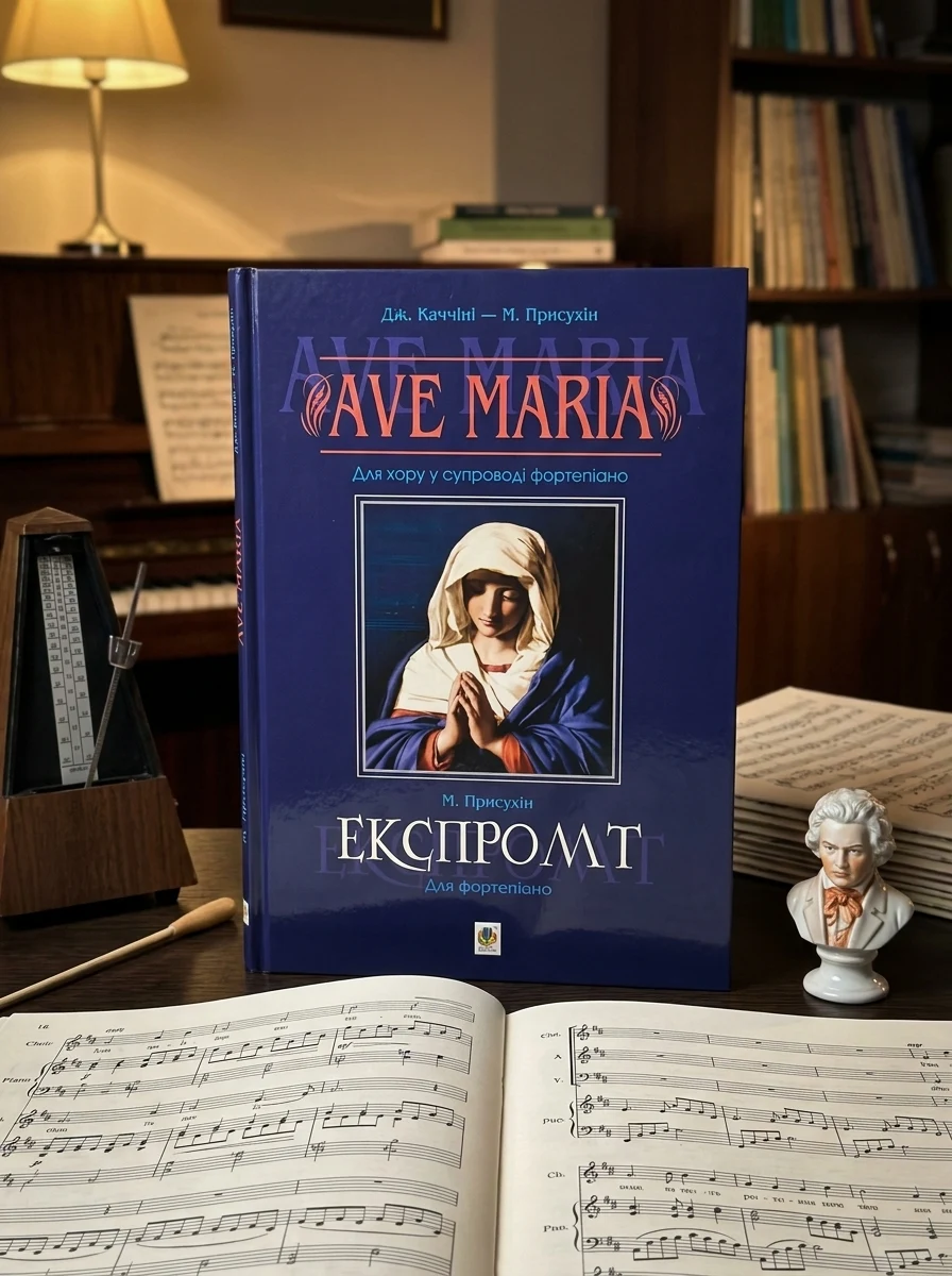 Ave Maria. Для хору у супроводі фортепіано. Експромт. Для фортепіано.