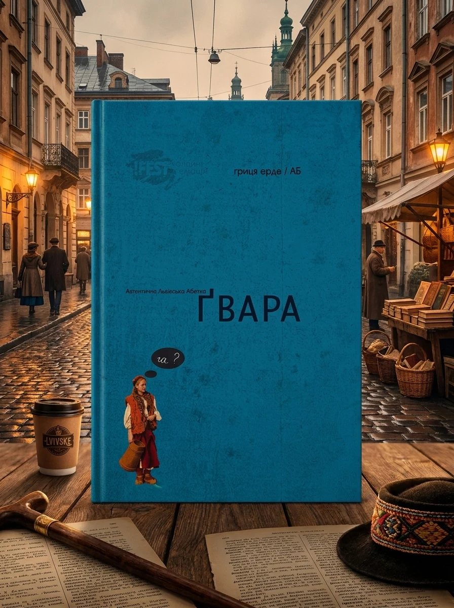 Автентична Львівська Абетка "Ґвара" — Історія та публіцистика