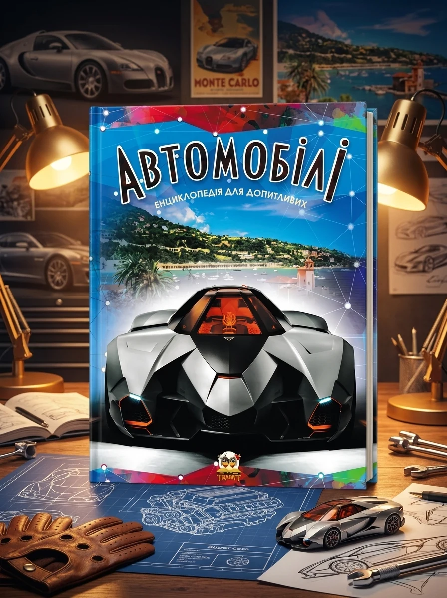 Автомобілі. Енциклопедія для допитливих (формат А5)