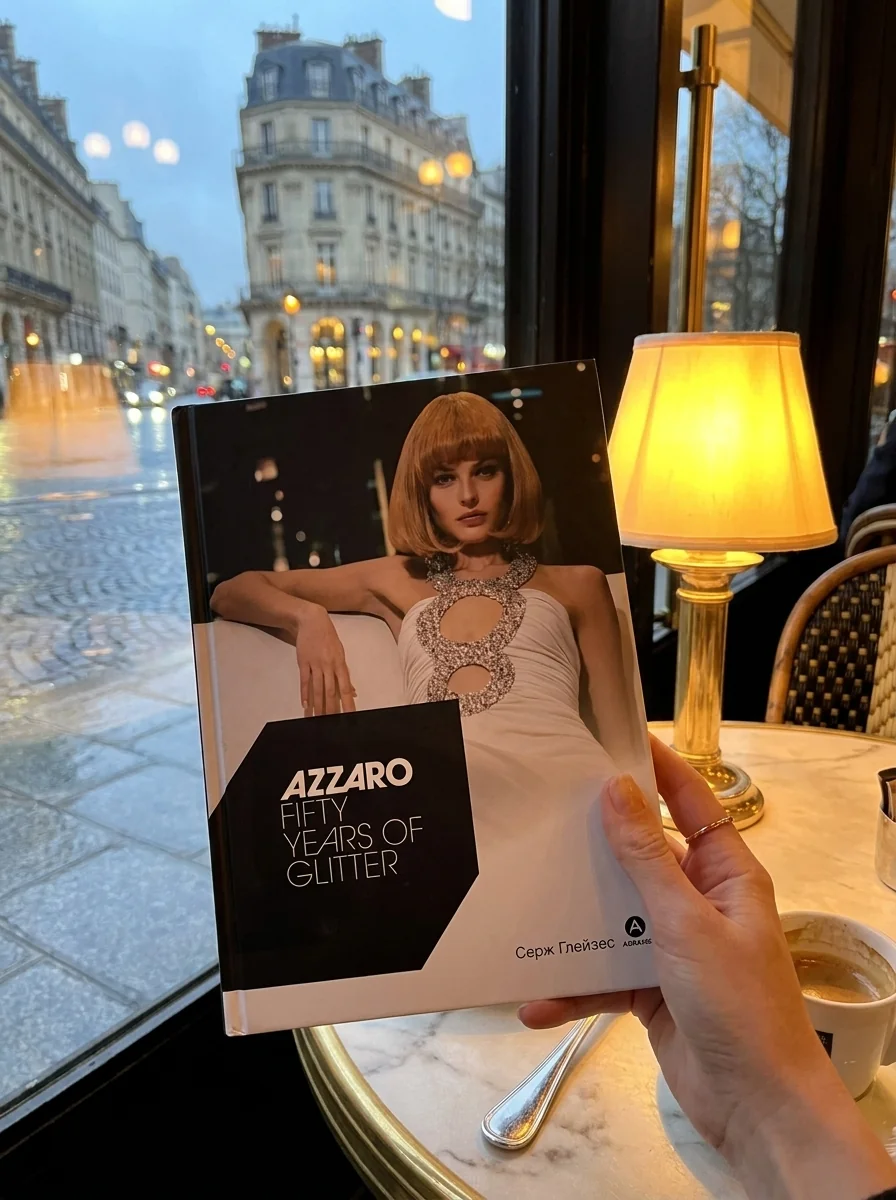 Azzaro. Fifty Years of Glitter — Серж Глейзес, обкладинка
