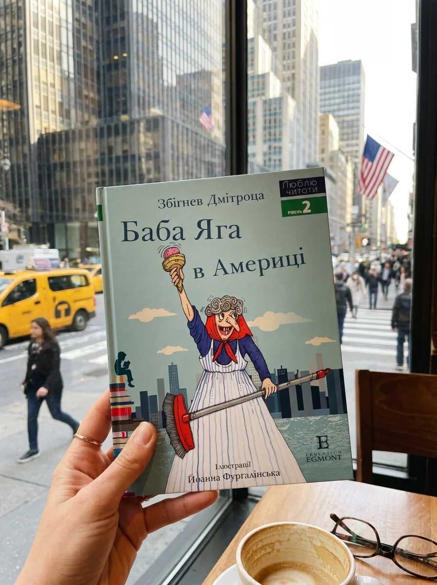 Баба Яга в Америці. Люблю читати. Рівень 2 — Вивчення мов