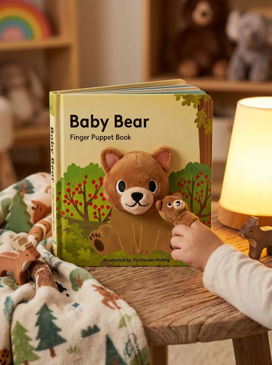 Baby Bear: Finger Puppet Book — Дитяча література