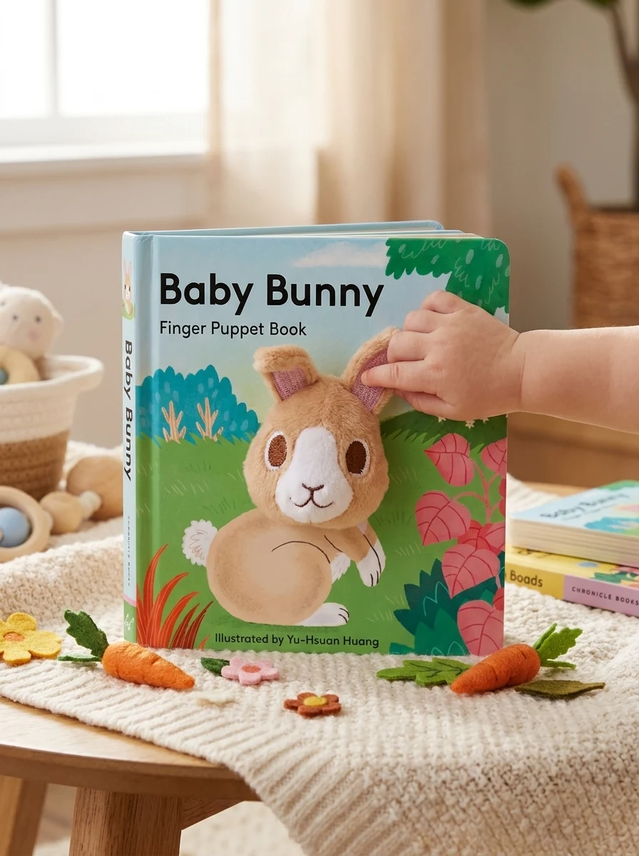 Baby Bunny: Finger Puppet Book, обкладинка