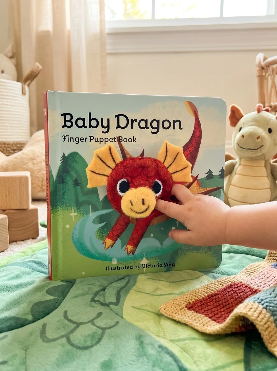 Baby Dragon: Finger Puppet Book — Дитяча література