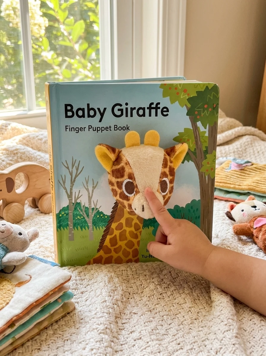 Baby Giraffe: Finger Puppet Book, обкладинка