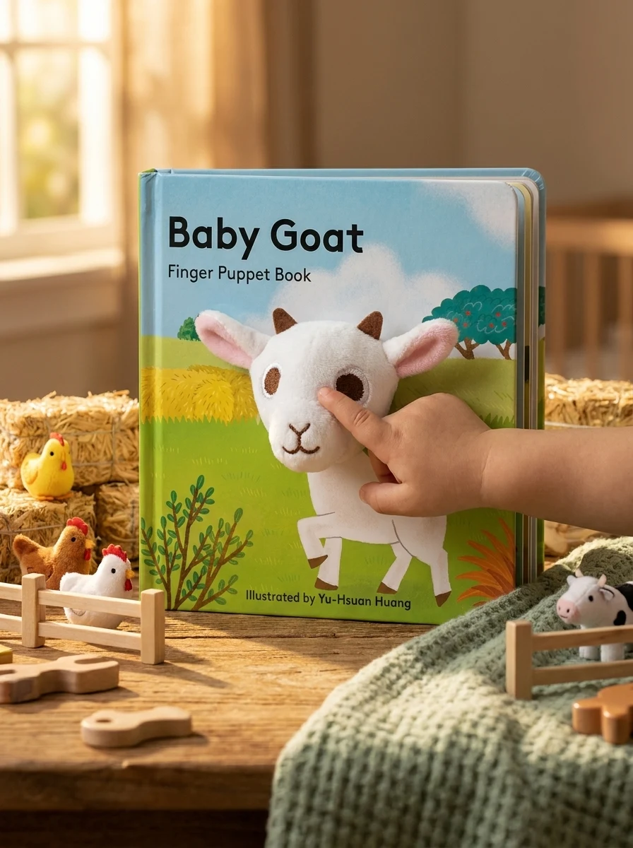 Baby Goat: Finger Puppet Book — Дитяча література