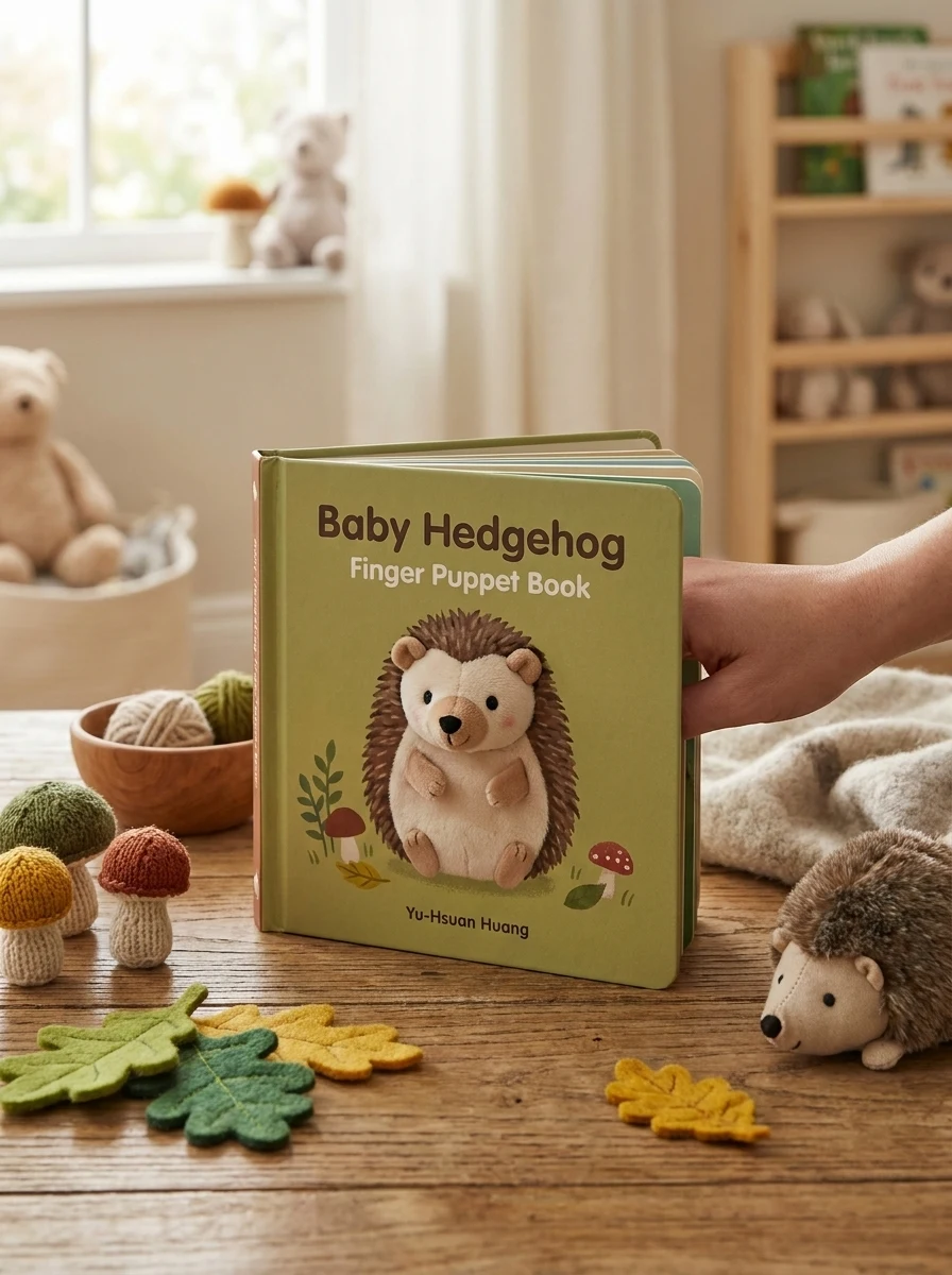 Baby Hedgehog: Finger Puppet Book