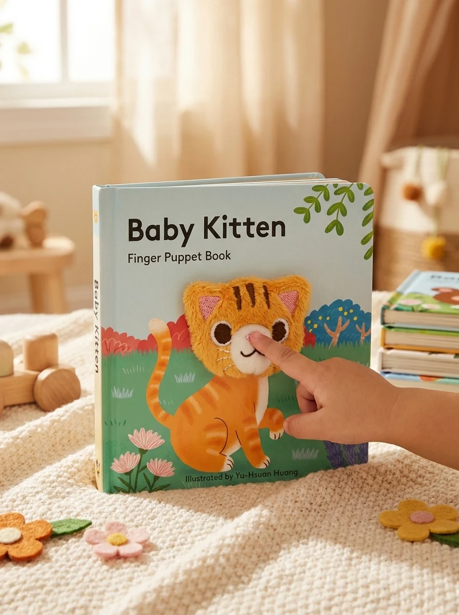 Baby Kitten: Finger Puppet Book — Дитяча література