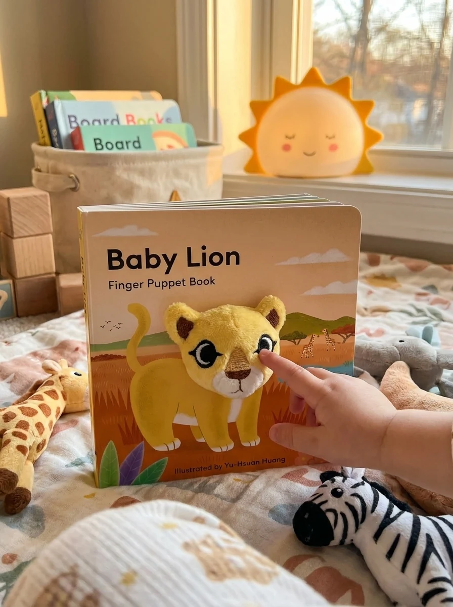 Baby Lion: Finger Puppet Book, обкладинка