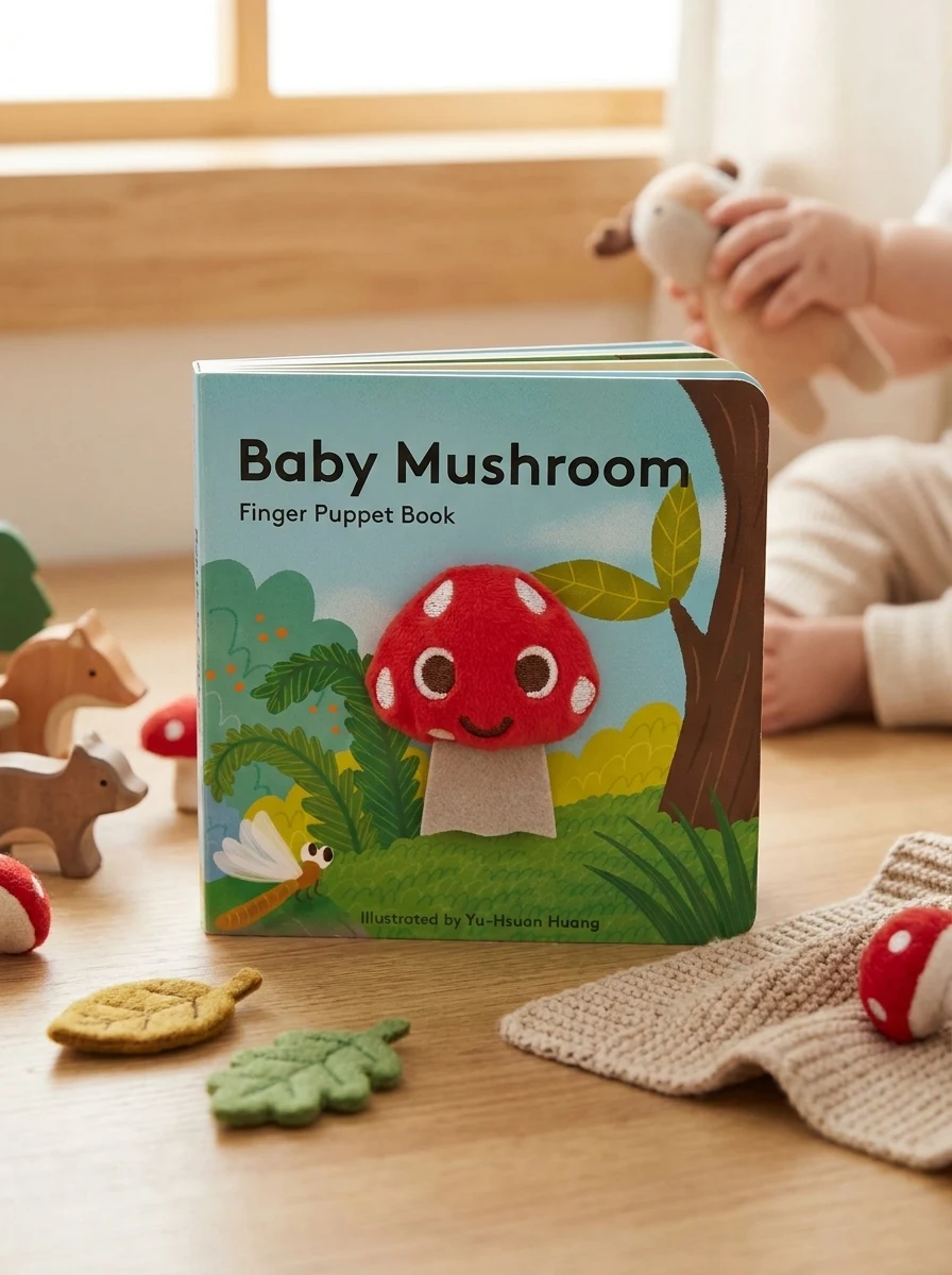 Baby Mushroom: Finger Puppet Book — Дитяча література