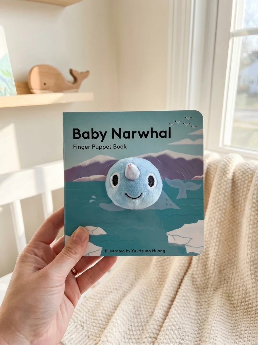 Baby Narwhal: Finger Puppet Book, обкладинка