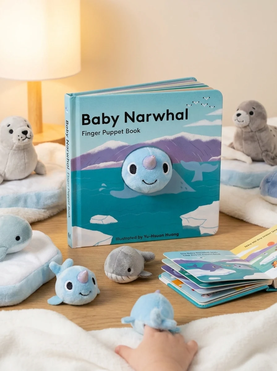 Baby Narwhal: Finger Puppet Book — Дитяча література