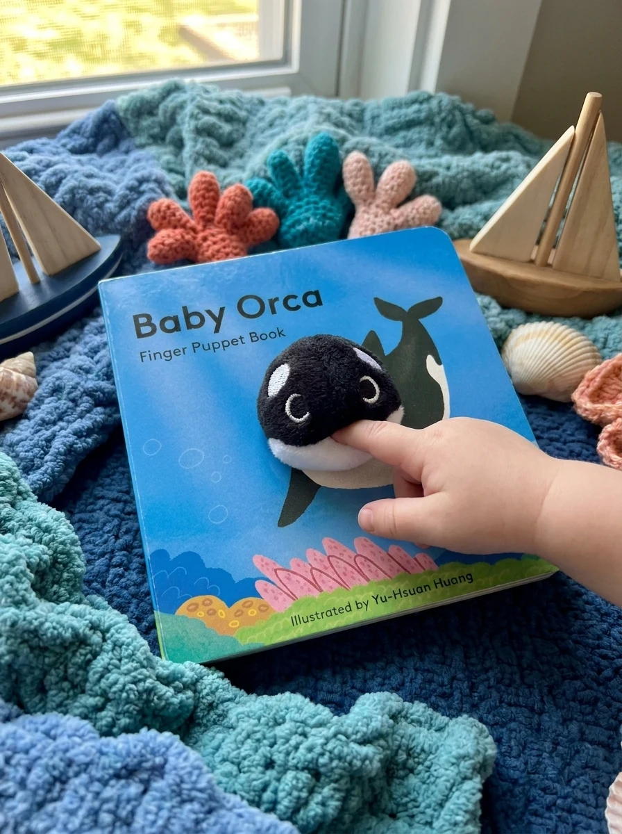Baby Orca: Finger Puppet Book — Дитяча література