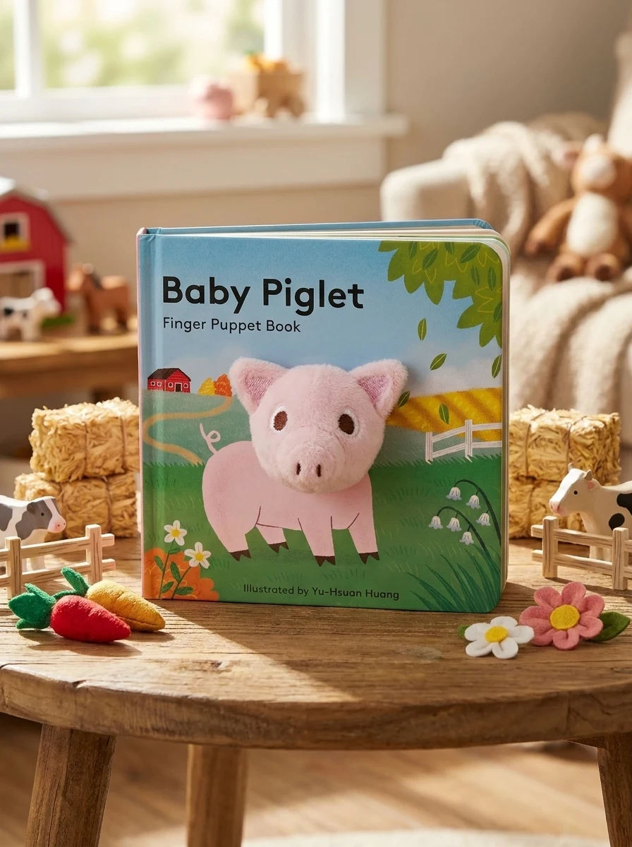 Baby Piglet: Finger Puppet Book — Дитяча література