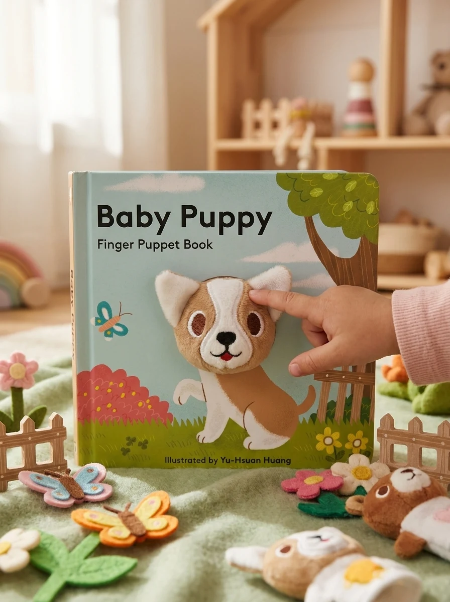 Baby Puppy: Finger Puppet Book — Дитяча література