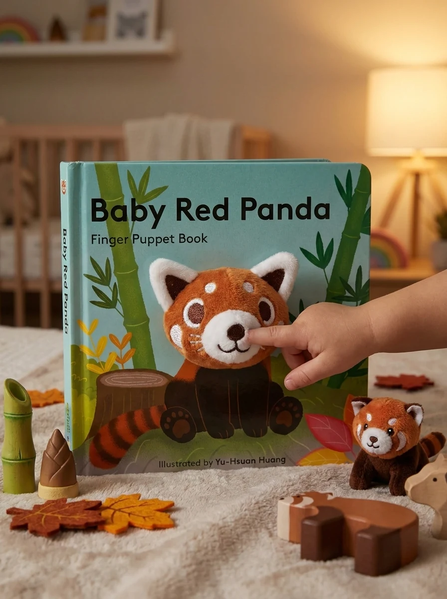 Baby Red Panda: Finger Puppet Book — Дитяча література