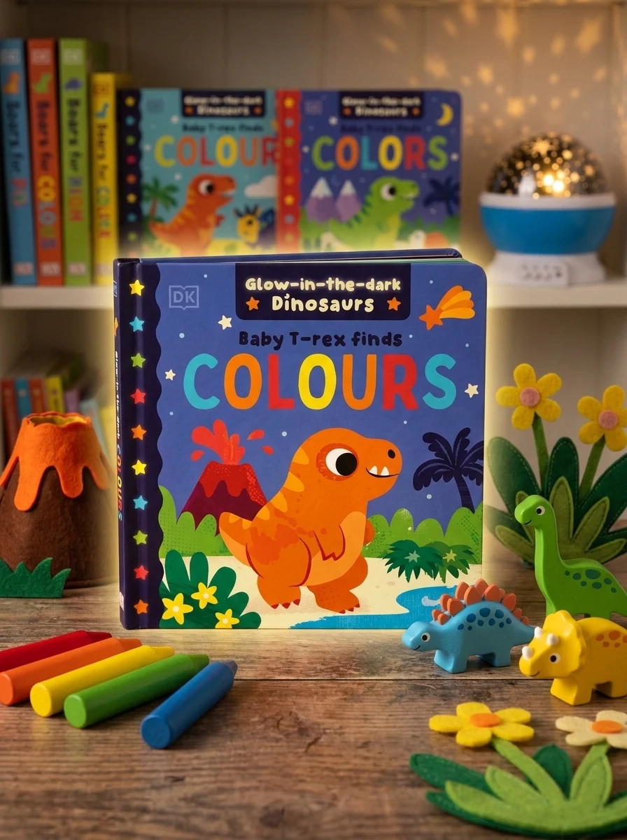 Baby T. Rex Finds Colours — Дитяча література