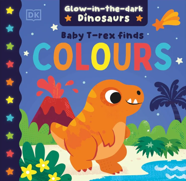Baby T. Rex Finds Colours,