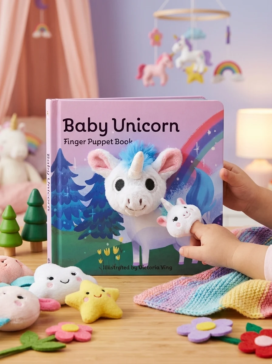 Baby Unicorn: Finger Puppet Book — Дитяча література