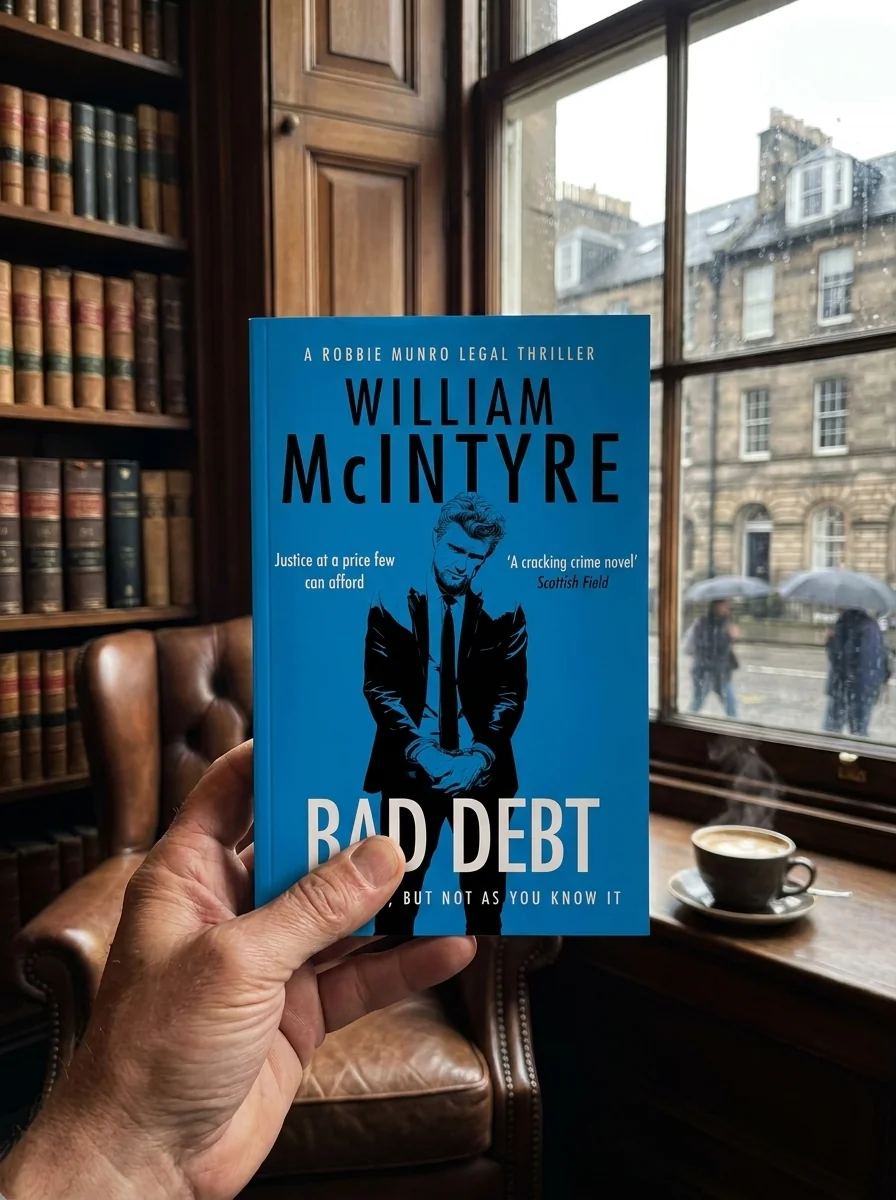 Bad Debt. The Robbie Munro Legal Thriller series. Book 11 — Вільям Макінтайр, обкладинка