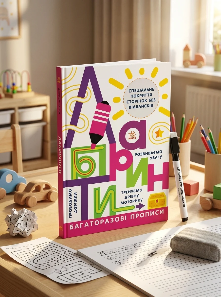 Багаторазові прописи. Лабіринти — Вивчення мов