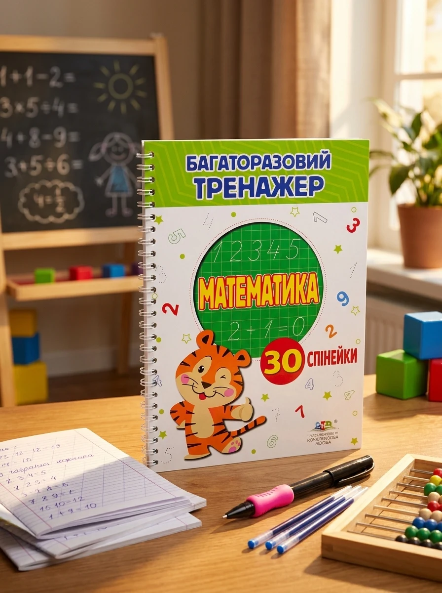 Багаторазові тренажери. Математика