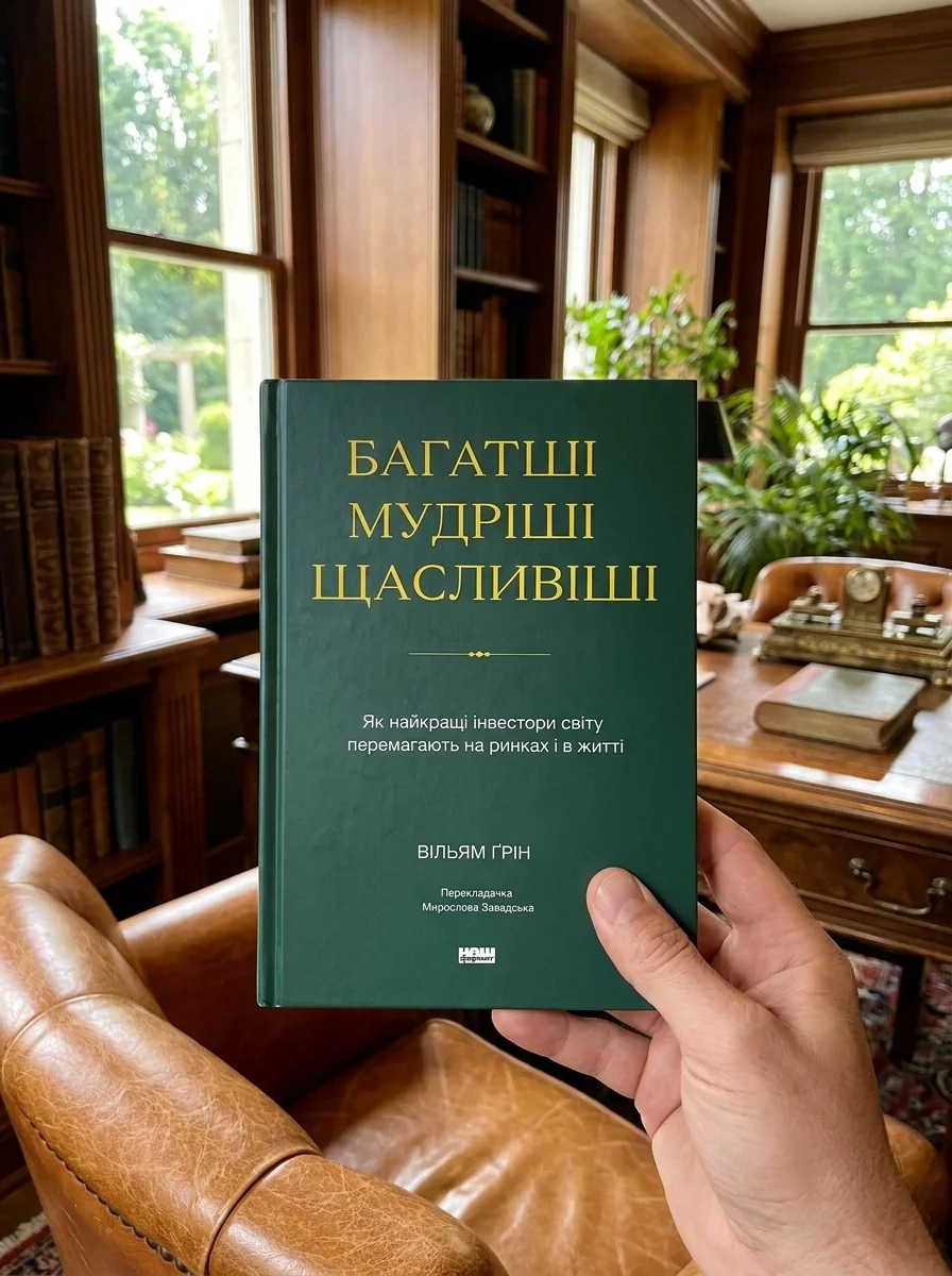 Багатші, мудріші, щасливіші — Вільям Ґрін, обкладинка