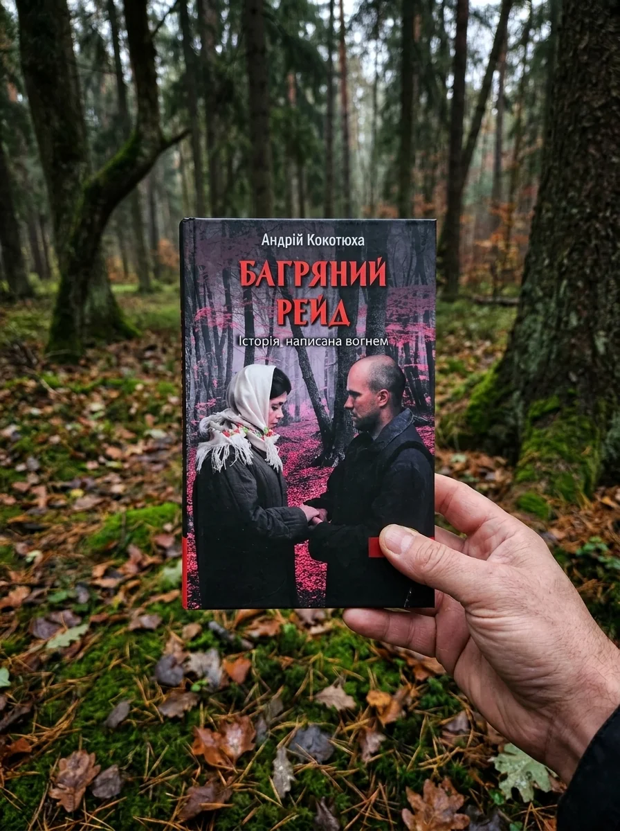 Багряний рейд — Кокотюха Андрій, обкладинка