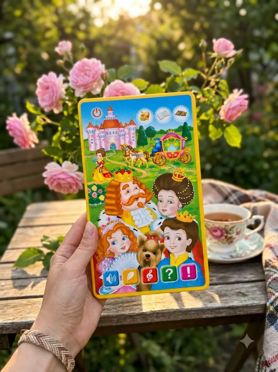 Балакуча книжка-планшет Принцеси, обкладинка